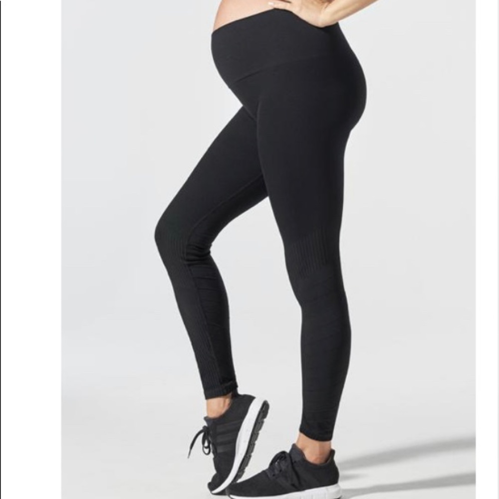 Blanqi black maternity leggings